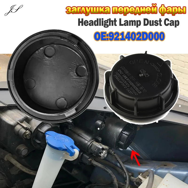 

Headlight Lamp Dust Cap Cover Light Cover 921402D000 Replacement for Kia Sportage Sedona Sorento for Hyundai Sonata