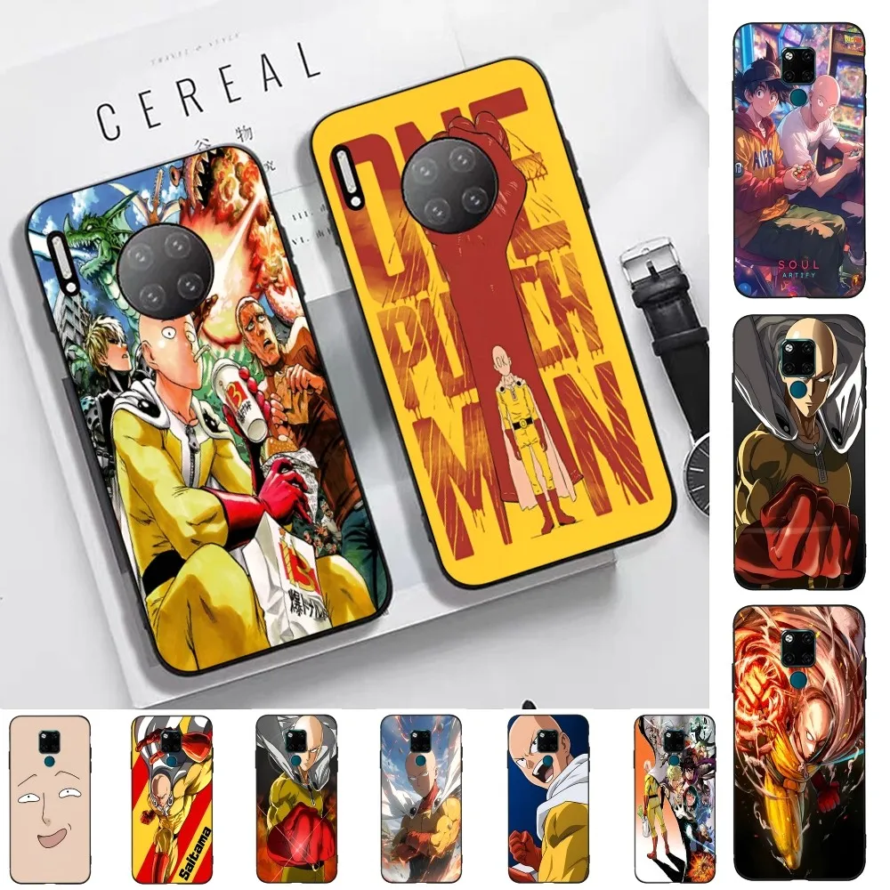 Anime O-One P-Punch M-Man Phone Case For Huawei Mate 10 20 30 40 50 Lite Pro Nova 3 3i 5 6 SE 7 Pro 7SE