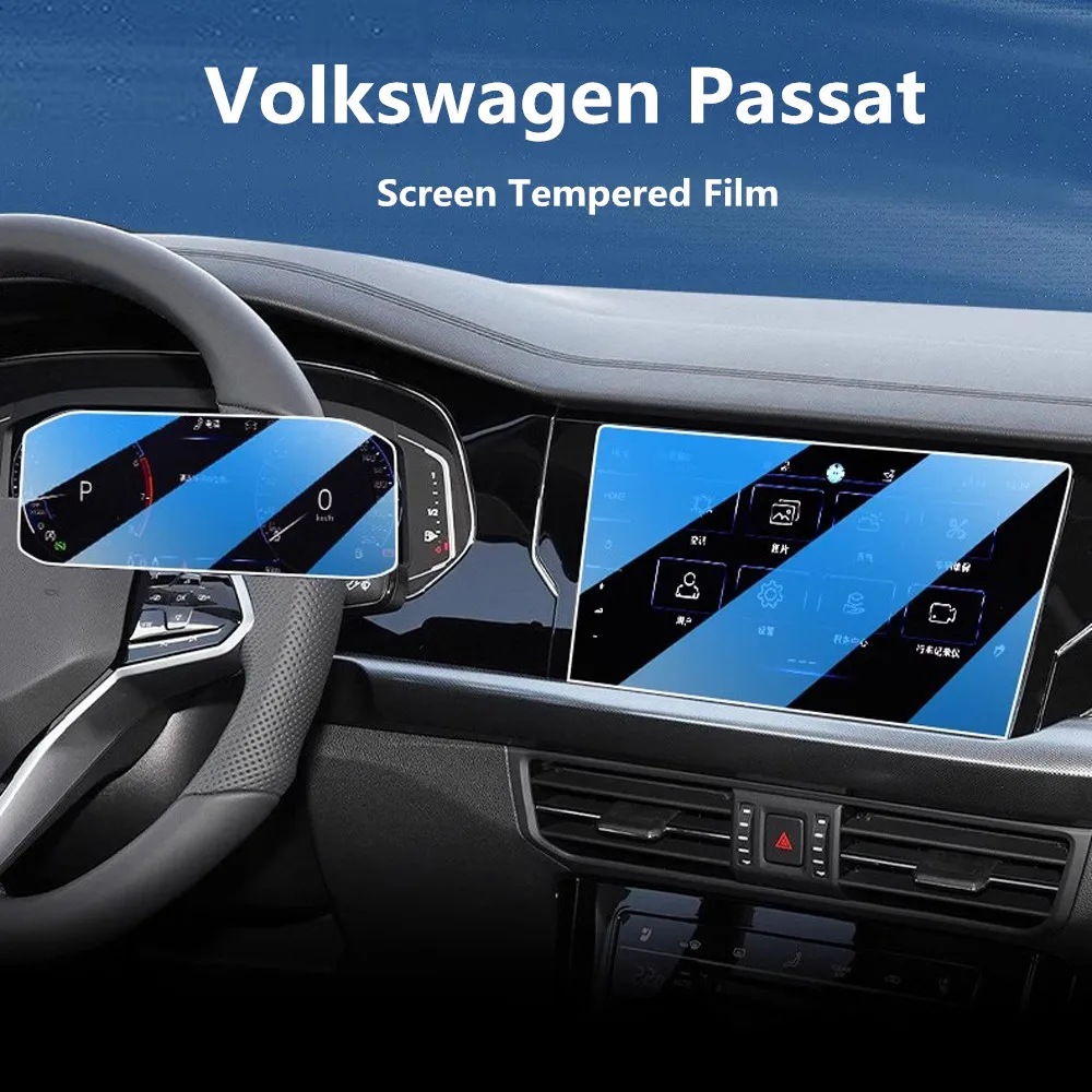 

Для Volkswagen New Passat 2022-2024 Центральный экран управления Навигационная закаленная пленка Инструментальная панель Продукты Пленка
