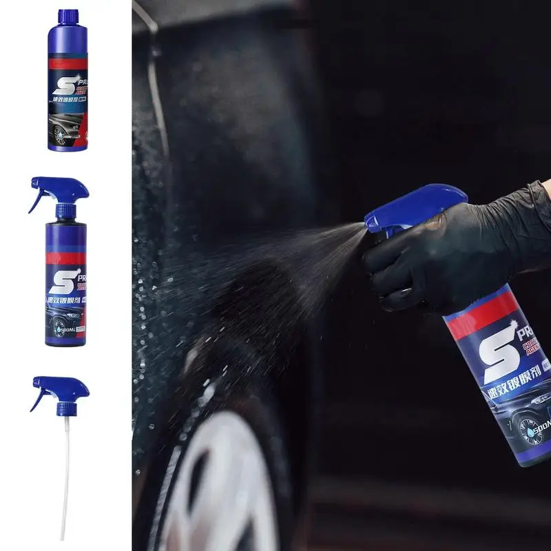 

500ml Waterproof Car Scratch Repair Nano Spray Resists Water Dirt Long Lasting Car Detailing Kit Prevents Drying Cars Exterior