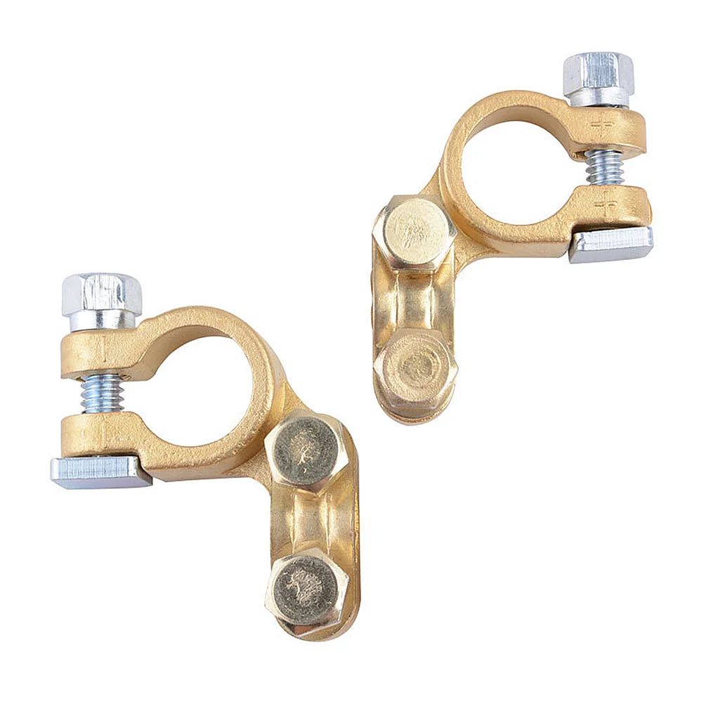 1 Pair Car Terminals Connector Pole Clamp Connection Terminal Terminal Clamps