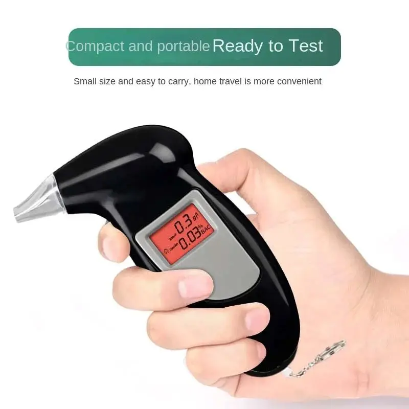 Alcohol Tester, Alcohol Rijden Tester, Draagbare Digitale Display Tester, Lucht Blazen Tester, Auto En Thuis Dual-Use