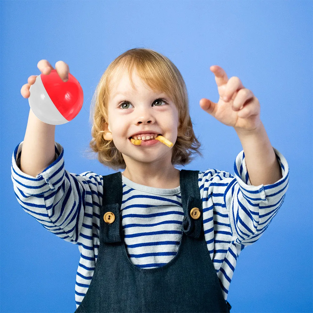 

50Pcs Twist Capsule Balls Compatible with Vending Machines Refillable Empty Ball for Party Favors Goodie Bags Stuffers