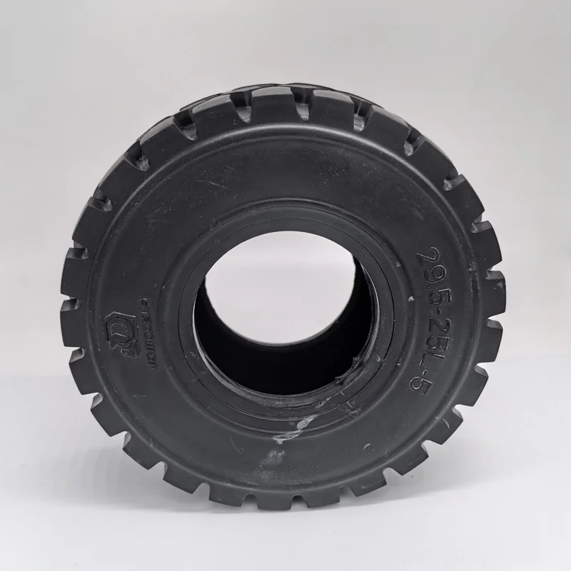 JDM-82 Forklift Engineering Vehicle Tire 137mml Loader Model For Lesu Tamiya KABOLITE