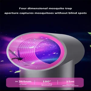 Xiaomi Listrik Nyamuk Pembunuh Lampu Outdoor Terbang Perangkap Insectkiller USB Terpasang Di Lampu Portable Bisu Anti Nyamuk Lampu Serangga 12 bugzapper penjualan terbaik - №