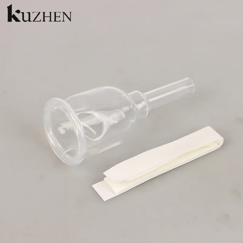 قسطرة خارجية معقمة ومريحة من السيليكون الطبي للرجال، قسطرة سيليكون ذاتية اللصق، حجم خارجي S M L #2