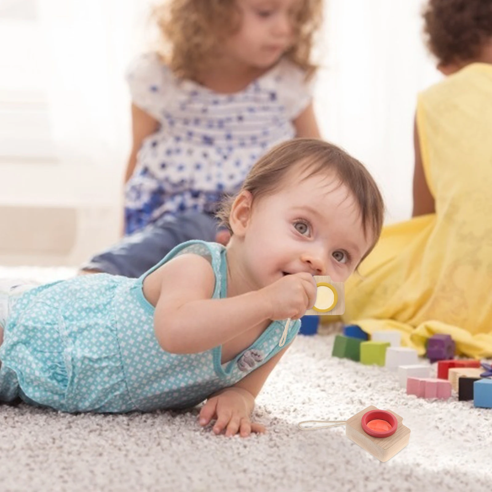 2Pcs Kaleidoscope Creative Educational Playthings Funny Decorative Party Favors for Kids Colorful Imagination Stimulate