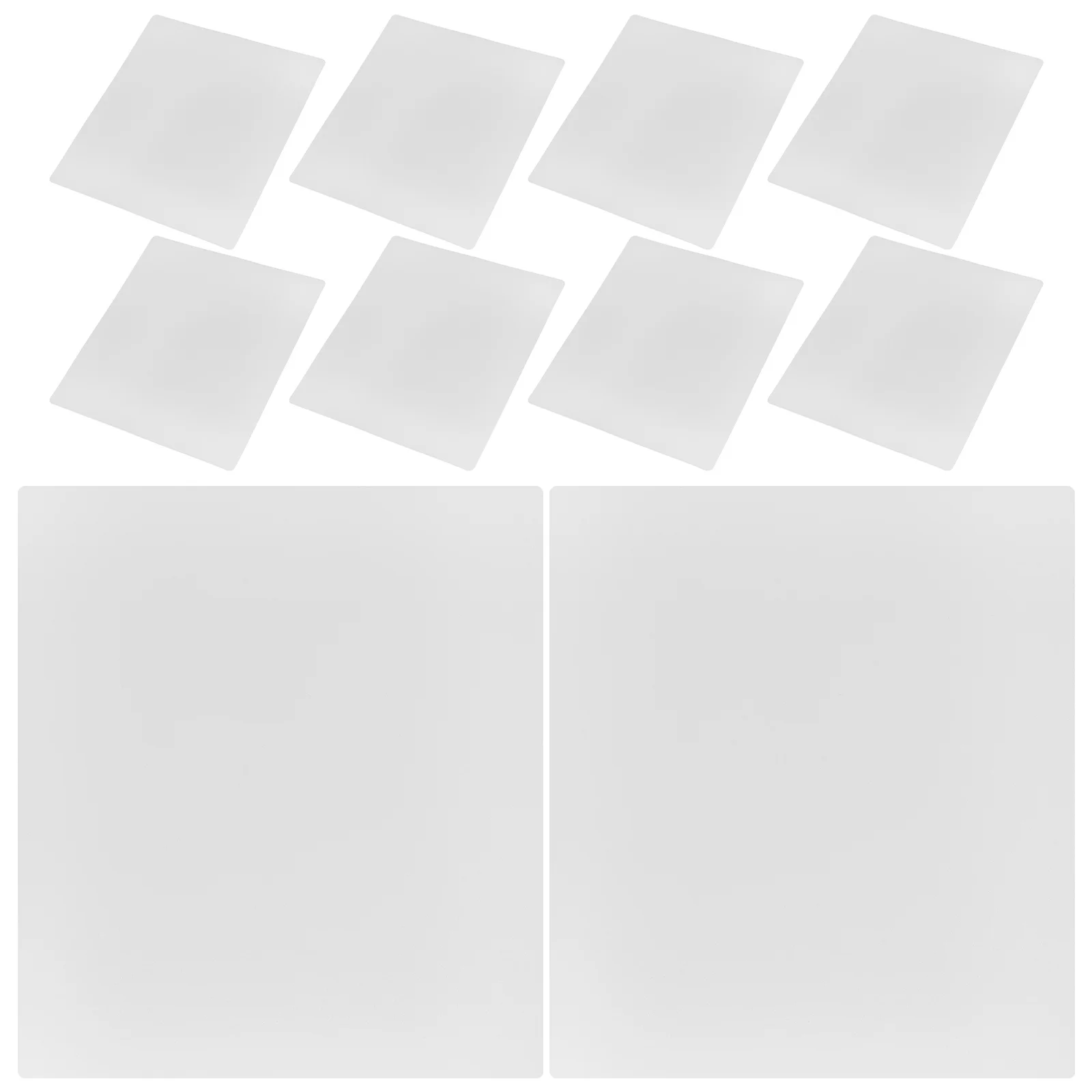 

10Pcs 3D Printing Pen Tracing Board Transparent Clear PVC Mat DIY Art Template Drawing Accessories for 3D Pen Sketch Craft