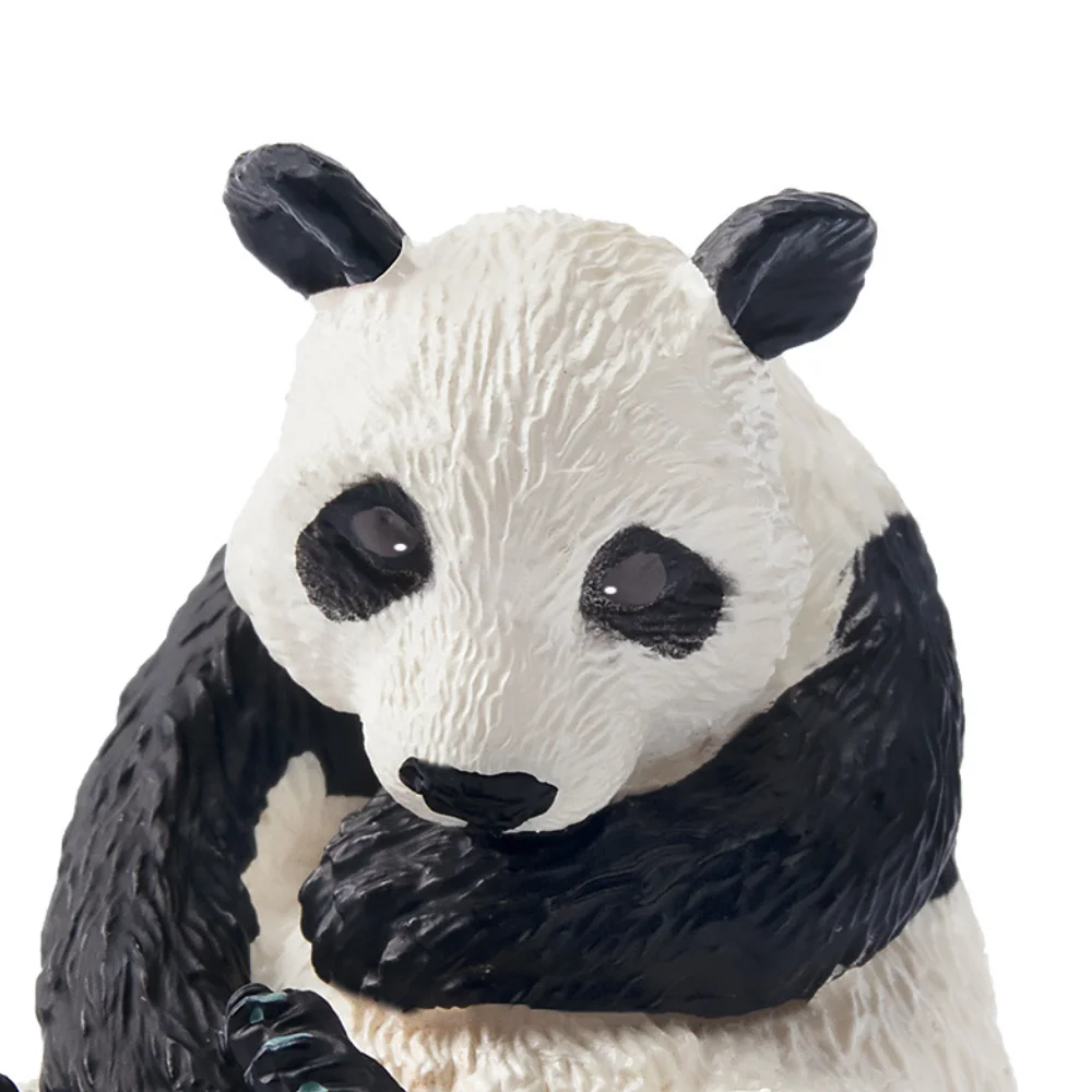 Toymany Modellino di Panda Addormentato, Giocattolo Simulazione Animale Selvatico, Mini Figurine, Bambole, Action Figure, Regalo per Bambini, Decorazione per Torte