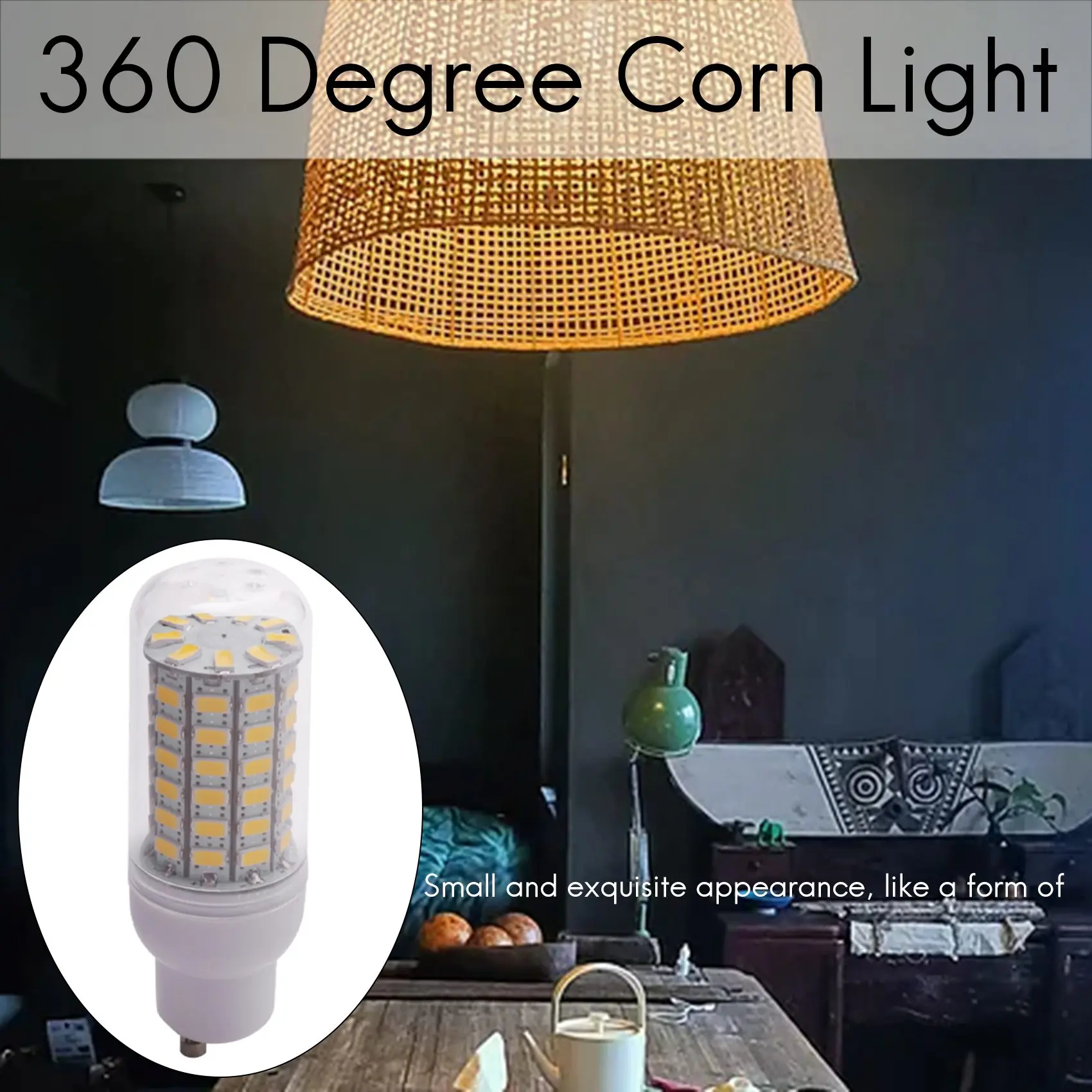 【تخفيضات سريعة】 GU10 10W 5730 SMD 69 لمبات LED ضوء الذرة LED مصباح توفير الطاقة 360 درجة 200-240 فولت