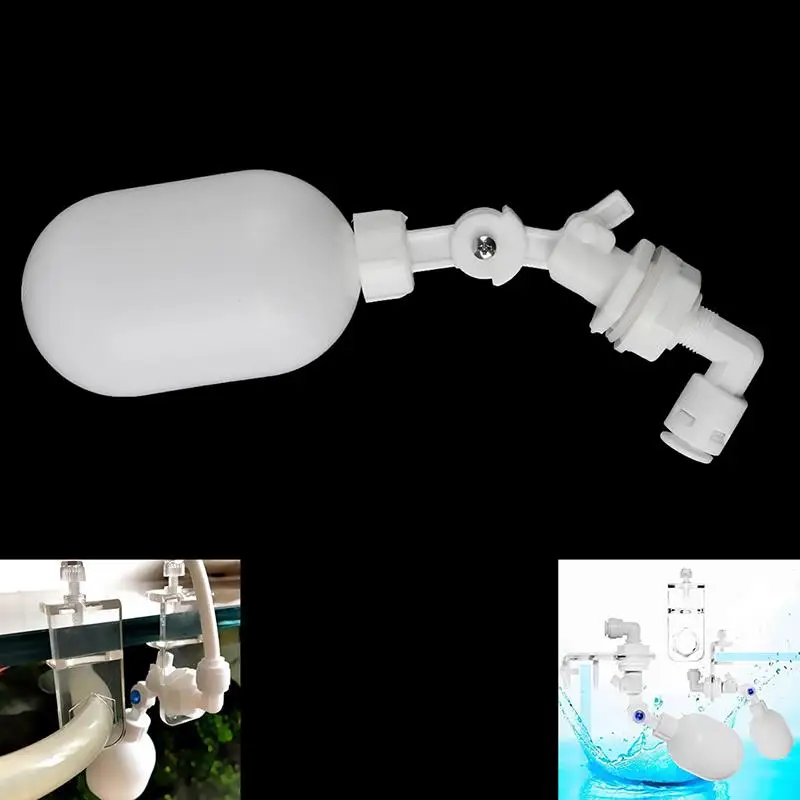 Aquarium Fish Tank Auto Refill Floating Ball Valve Water Controller Supplement System Automatic Water Float Shut Off Ball Valve