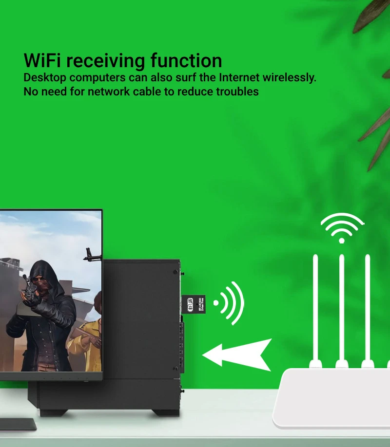 WIFI 6 AX900 Bluetooth 5.4 ネットワークカード 2in1 ドングル デュアルバンド 2.4G&5GHz USB WiFi ネットワーク ワイヤレス Wlan レシーバー ドライバー無料