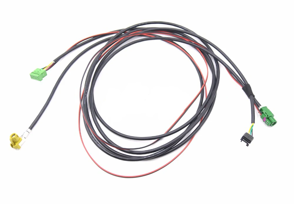 FOR Audi Q3 F3 A3 A4 A5 B9 8W Q5 Q7 FY Golf 7 - Audio CarPlay AMI USB Music Smartphone Interface AUX Plug Cable Harness
