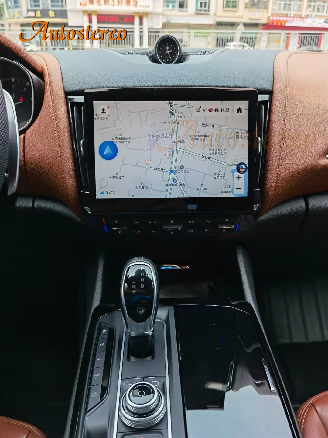 راديو السيارة Carplay لمازيراتي ليفانتي أندرويد 13 مشغل وسائط متعددة سيارة لتحديد المواقع والملاحة رئيس وحدة مسجل شرائط ستيريو السيارات