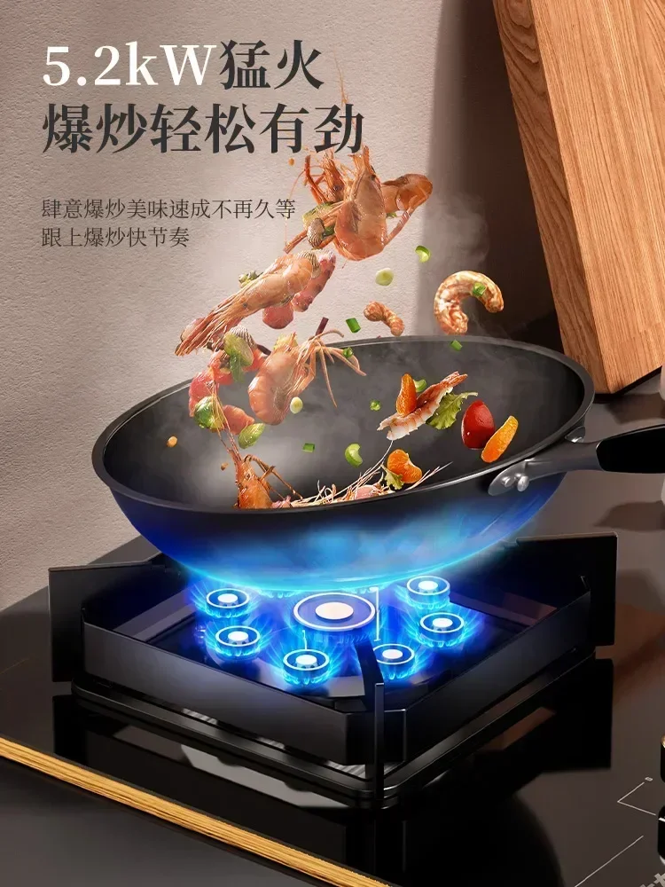 Household large firepower single natural liquefied gas  single gas cooker single cooktop gas cooker