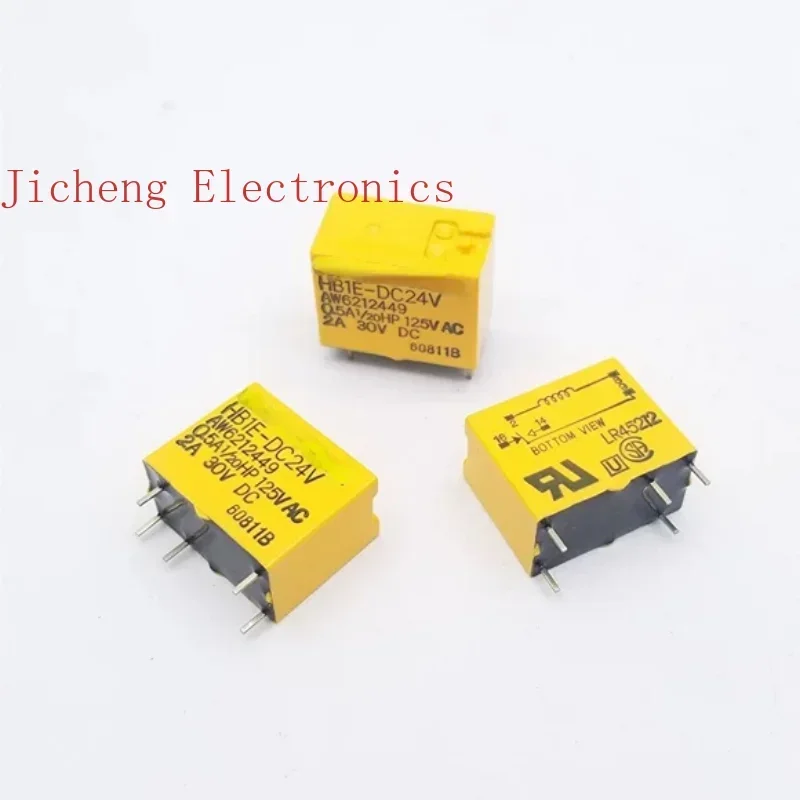 

5PCS Relay Hb1e-dc24v SJ-S-112DM RM702024 EB2-24NU EB2-12T 611ND024/24VDC PLC-RSC-24DC/21 HF32FA-G-024-HSL2 SEV30-12AD ALDP112