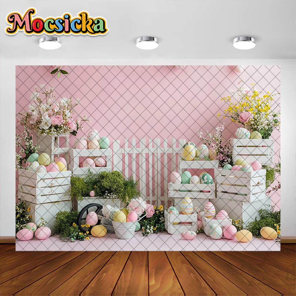 Mocsicka التصوير خلفية الربيع بيضة عيد الفصح ورود للزينة خلفية عيد ميلاد الطفل دش صورة فوتوبوث الدعامة