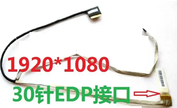 Ekran wideo elastyczny kabel do MSI MS16L1 MS-16L1 GT62VR S5 S6 laptop wyświetlacz LCD LED kabel taśmowy K1N-3040042-H39 K1N-3040041-H39