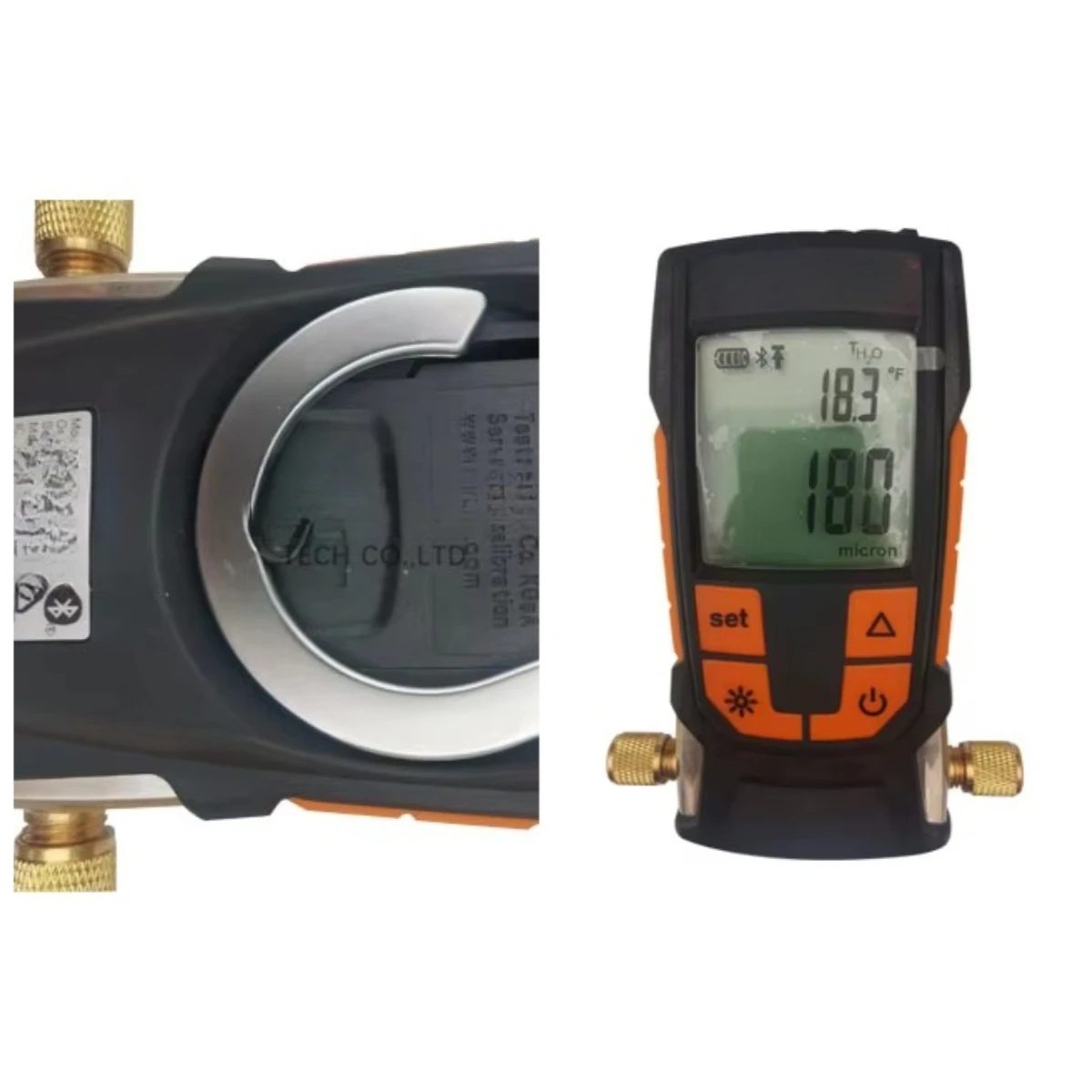 Vacuum Pressure Gauge Testo 552 Digital Vacuum Gauge