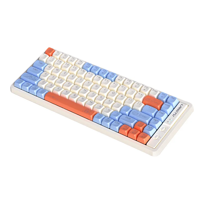 

GK65/85/102 трехрежимная механическая клавиатура RGB, Беспроводная Bluetooth клавиатура с горячим разъемом на заказ