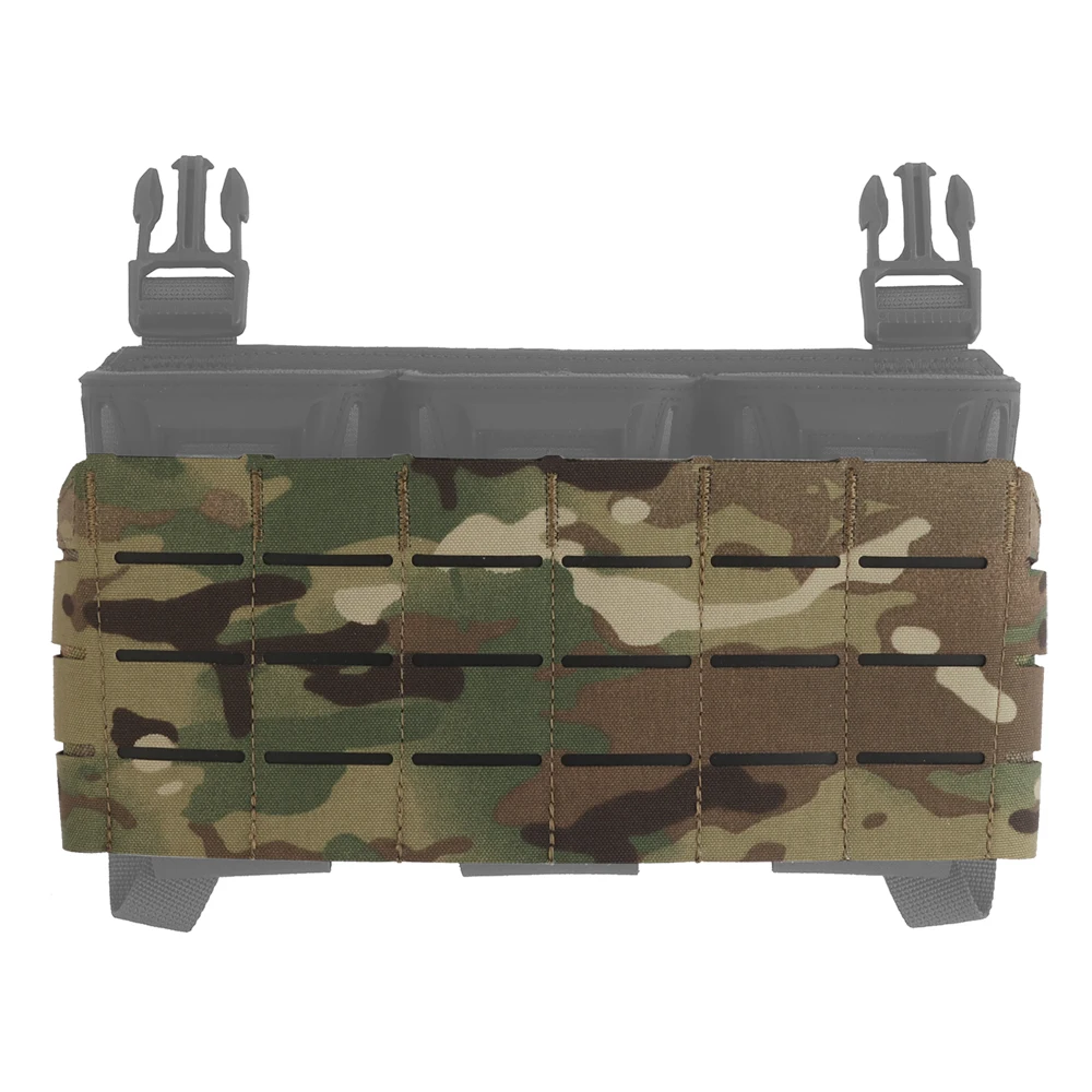 K-type Multi-caliber Triple Mag Pouch Panel Outer Layer Admin Pouch 2nd Layer MOLLE Plate Hunting Carrier Accessories