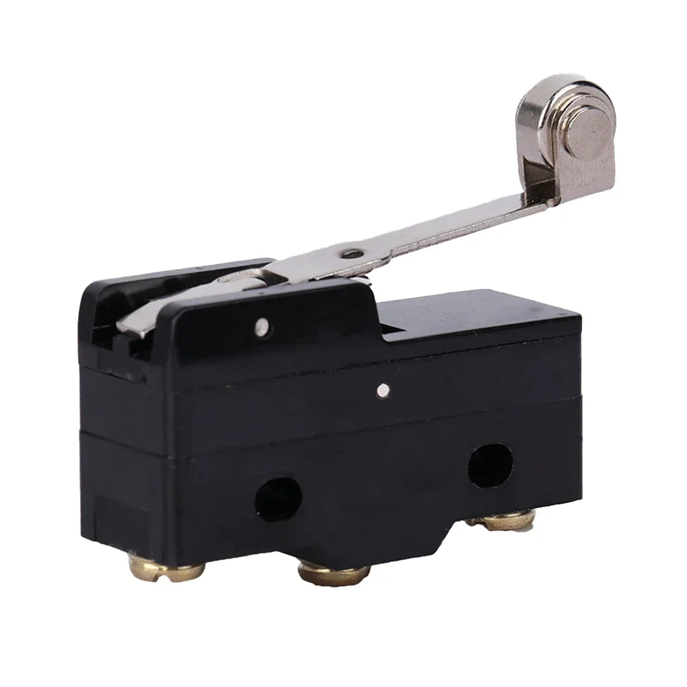 Z-15GW2-B Limit Switch 15A 220V Micro Switch NO+NC SPDT Momentary Roller Lever Limit Switch Dustproof Waterproof Brass Terminal