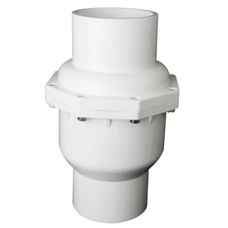 110 check valve one-way UPVC 75 thickened 50 pipeline check valve 160 plastic 90 water supply pipe valve accessories