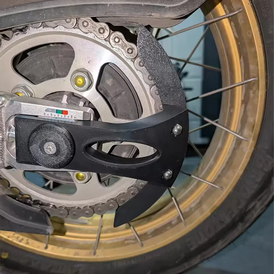 Motorcycle Anti-Splash Chain Guard Plate Rear Chain Cover Wheel Protection Easy Clean Accessories For Honda Africa Twin CRF1100L