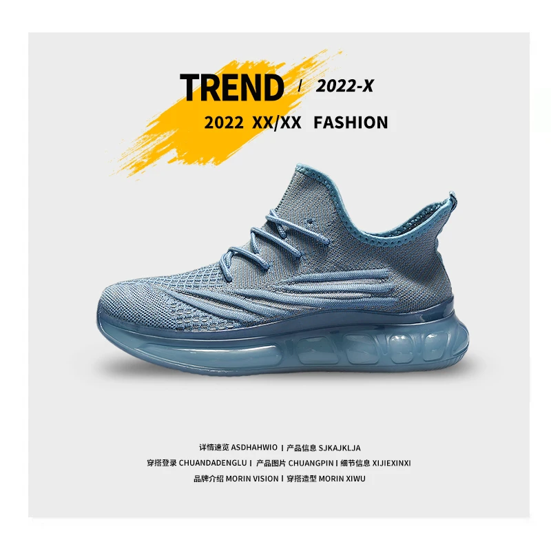 

2023 Men Running Shoes Breathable Non-slip Sport Lightweight Tenis Male Sneakers Outdoor Mesh Casual Flats Zapatillas De Deporte