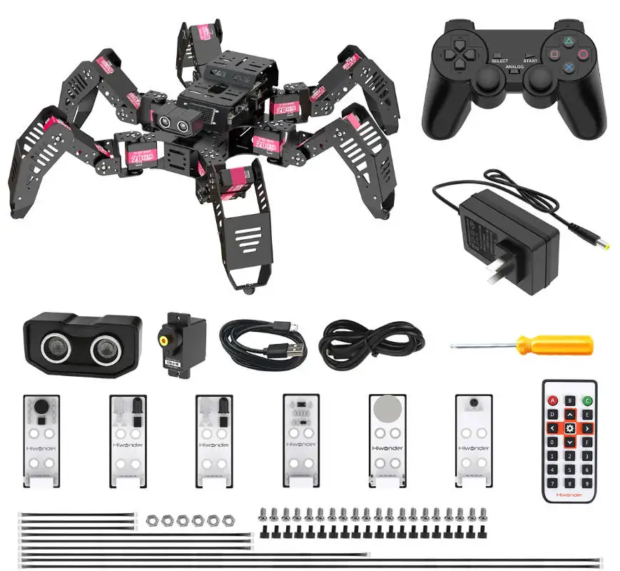 Spiderbot: Hiwonder Hexapod Programming Robot for Arduino Standard Version