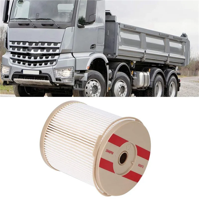 

4X 2040PM Compartment Filter Elements Integral Paper Core Fuel Filter Elements 14622355 900FG