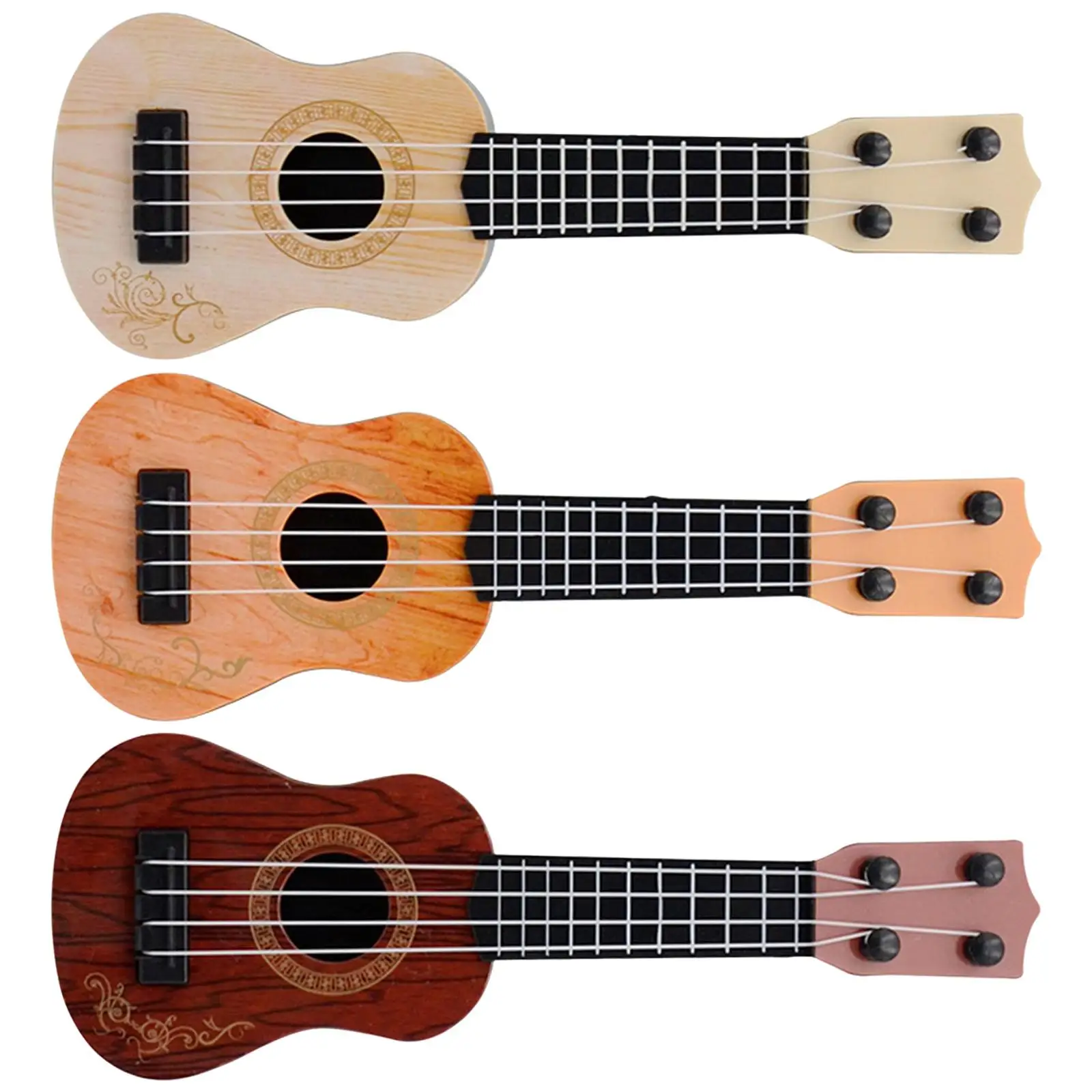 Simulation Ukulele Toys Preschool Learning Toys for Toddlers Birthday Gifts