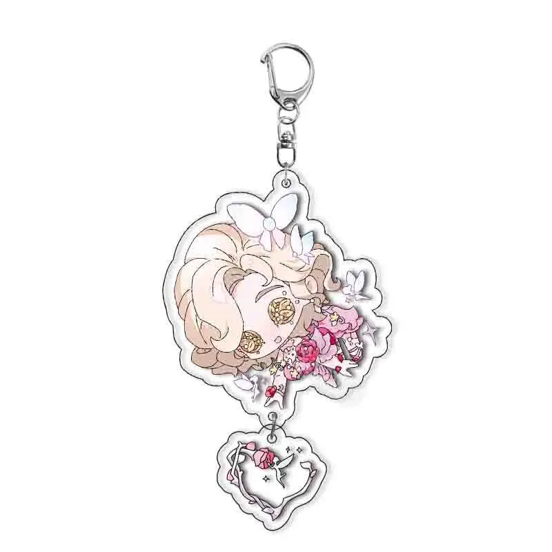 Classic Game Identity V  Acrylic Keychain Couple Cartoon Figures Key Ring Bag Pendant Jewelry Party Accessories Birthday Gifts