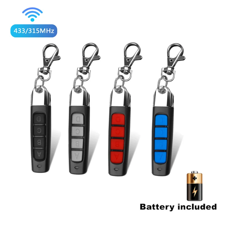 433MHz Cloning Remote Control Wireless 433MHz Clone Copy Remote Garage Gate Door Opener Remote Key Duplicator for Home Safety