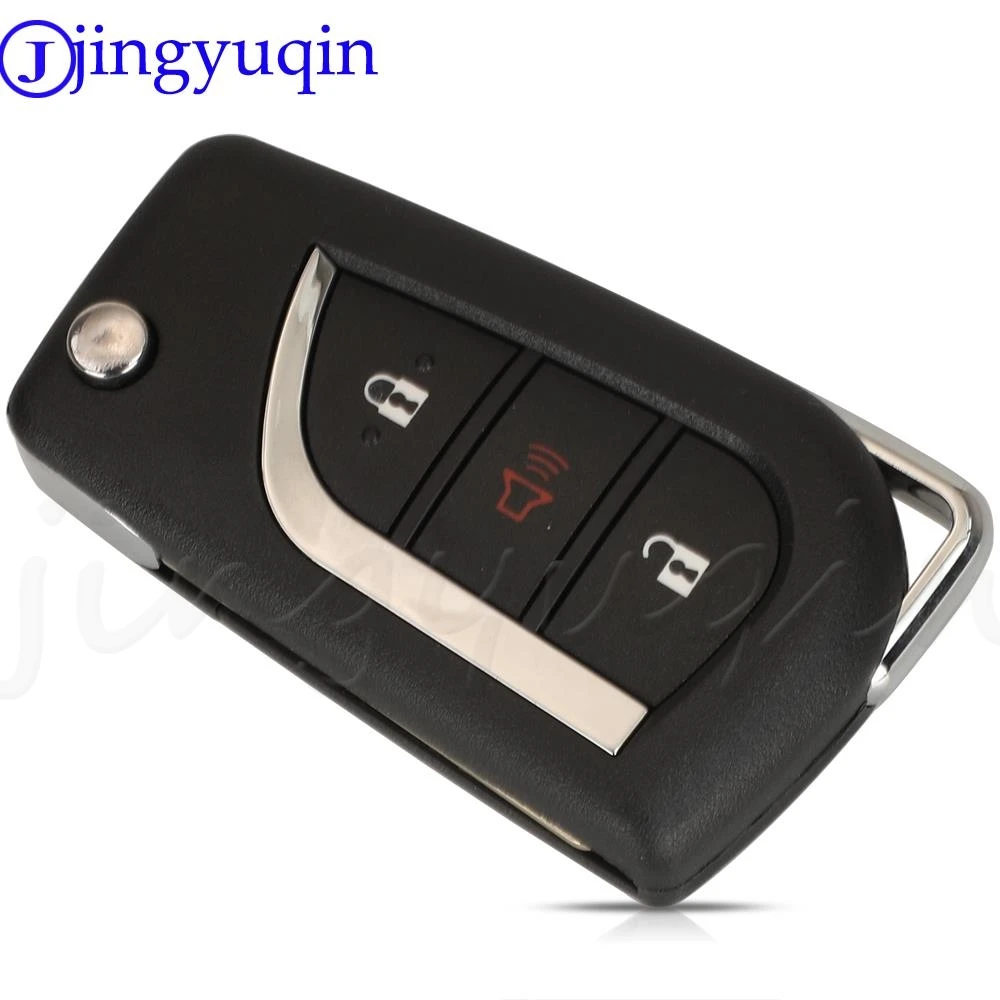 jingyuqin 3Buttons HYQ12BBT Modified Flip Remote Key 314Mhz 4D68 Chip For Lexus RX330 RX400 RX350 SC430 LS430 ES330 With Toy48