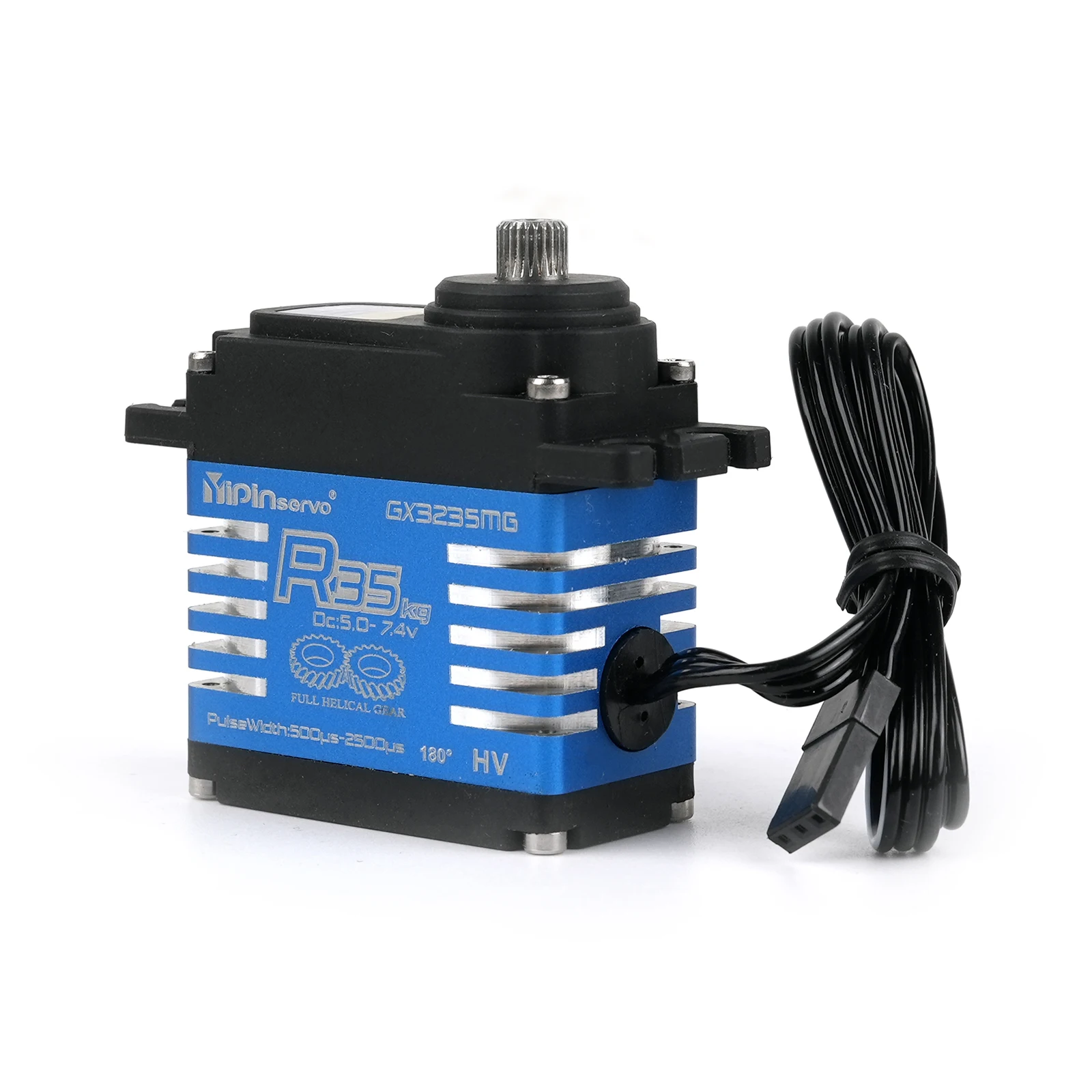 35kg digital gx3235smg servo alto torque 270/180/357/360 graus motor engrenagem de aço servos peças diy para robô rc/carros modelo brinquedos