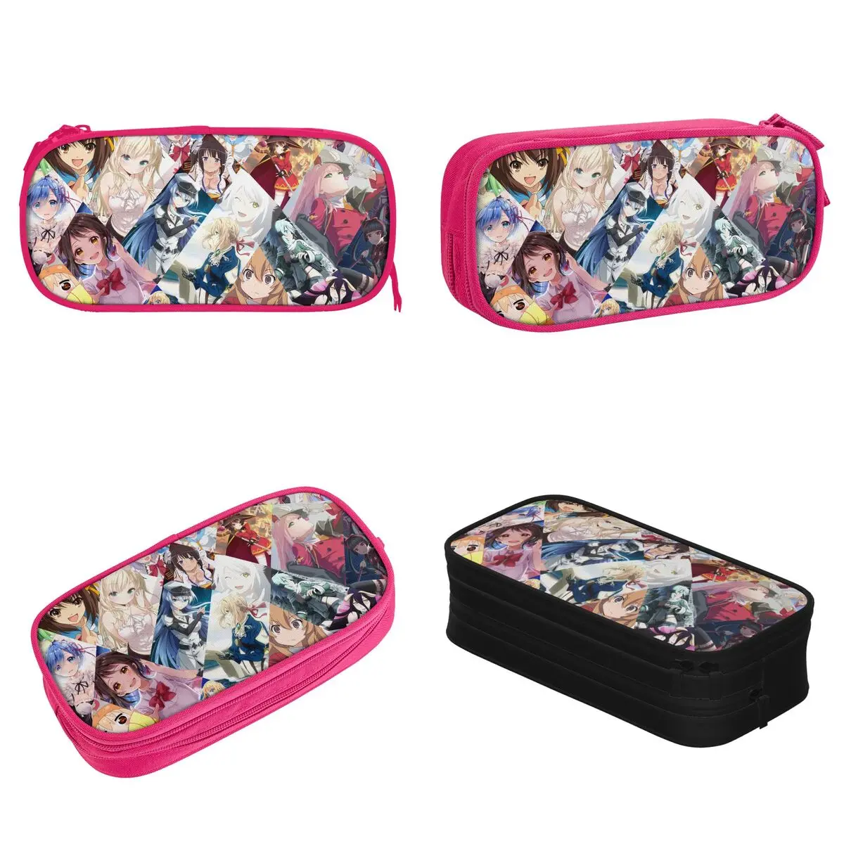 Веселый чехол Darling In The Franxx Sweet Girl Пенал Zero Two Miku Ichigo Ikuno Пеналы Держатель для ручек Детские сумки Студенческие канцелярские принадлежности