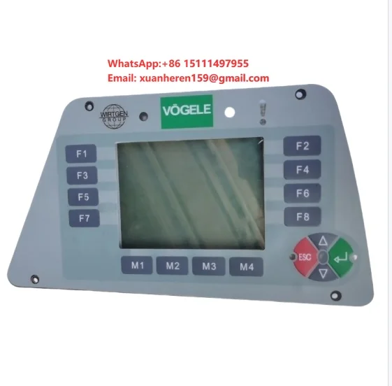 High Quality Freedom Brand Asphalt Paver Parts Electrical System PN 2134276 2533880 Main Console Display Screen for S1800-3