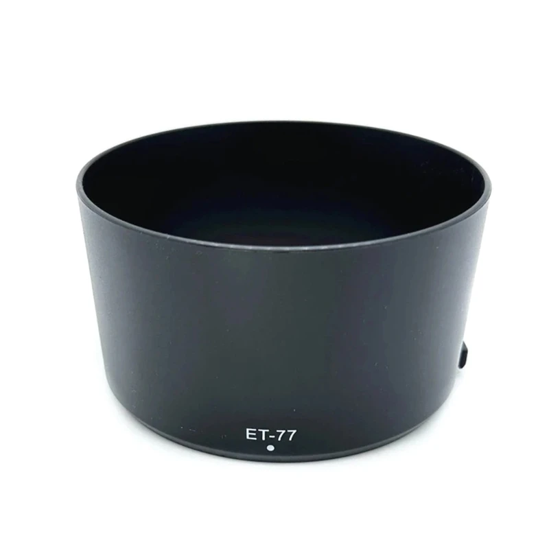 ET77 Lens Hood for 85mm 2 Macro IS Black Bayonet-Mount Protectors