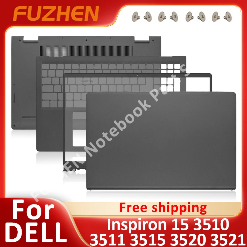 

New For DELL Inspiron 15 3510 3511 3515 3520 3521 Rear Lid TOP Case Laptop LCD Back Cover 0T4MT1 DDM9D 0WPN8 Front Bezel 09WC73