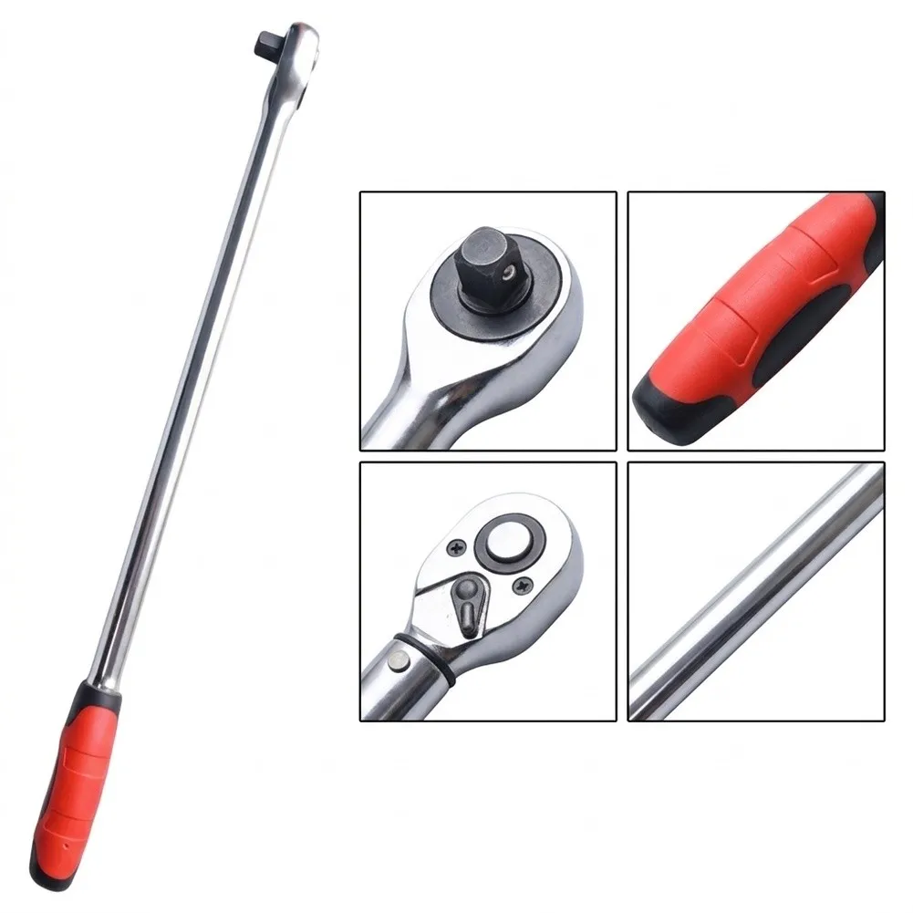 For Tasks Silver 1 2 Inch Drive Adapter Wrench Auto Repair Tool Compact Design Counterclockwise Rotation For Tasks