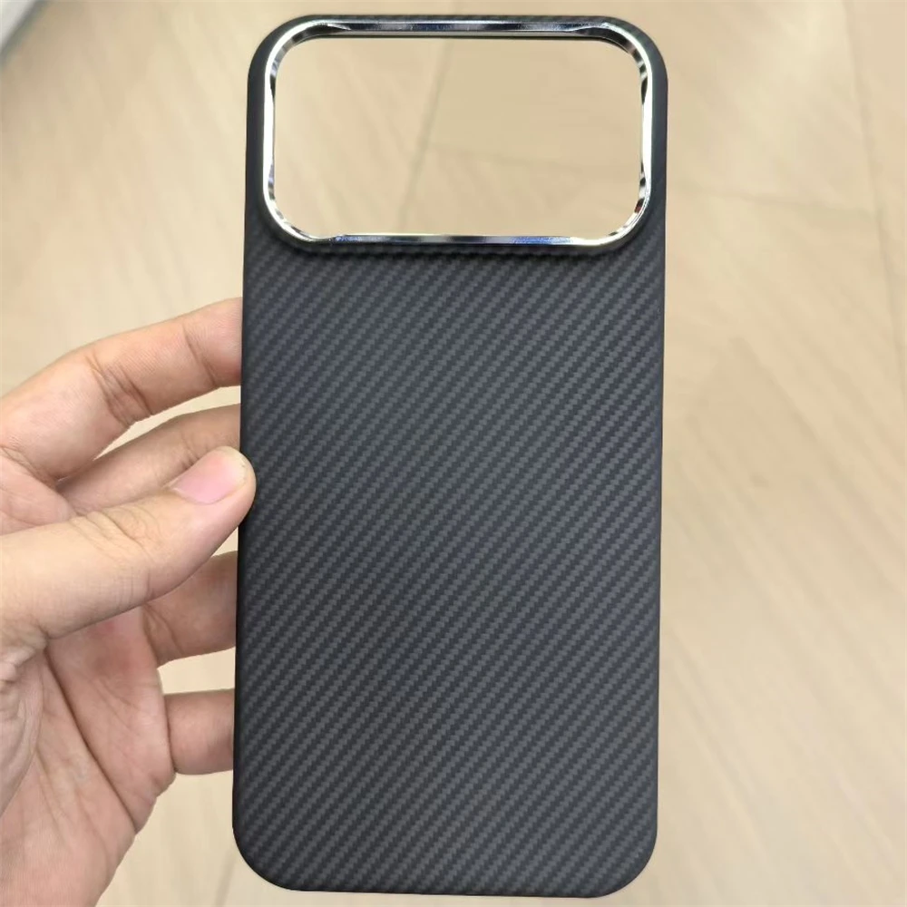 

Для iPhone 17 Pro Max iPhoneAir арамидный чехол из углеродного волокна, кевларовый чехол, ультратонкий, легкий, защитная, с магнитной зарядкой