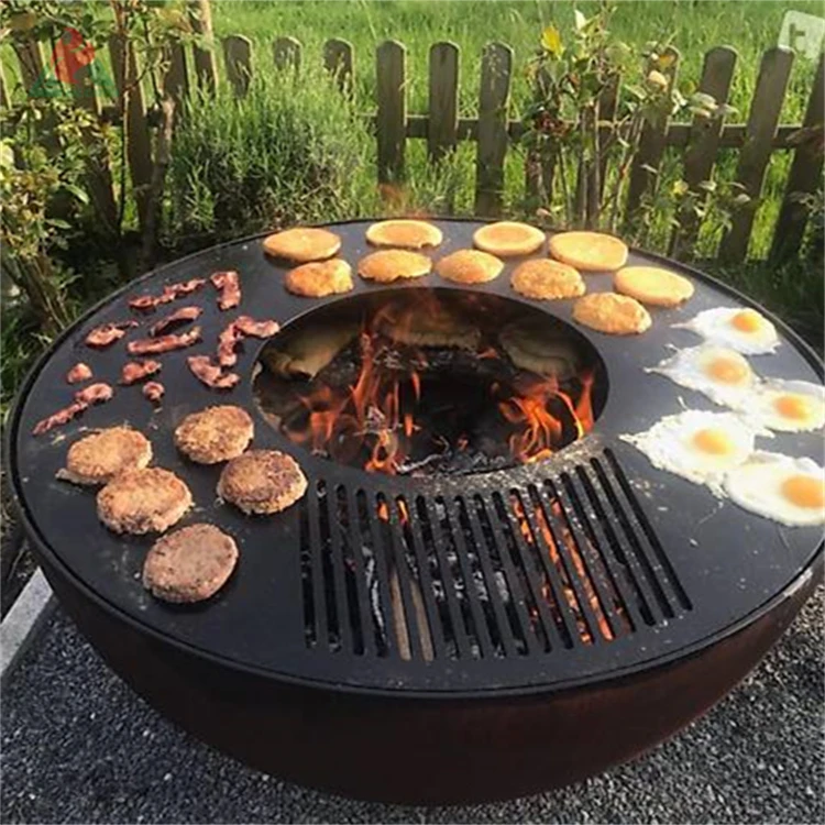 Large Wood Fired Barbecue Char - Fire Pit Bowl review and price