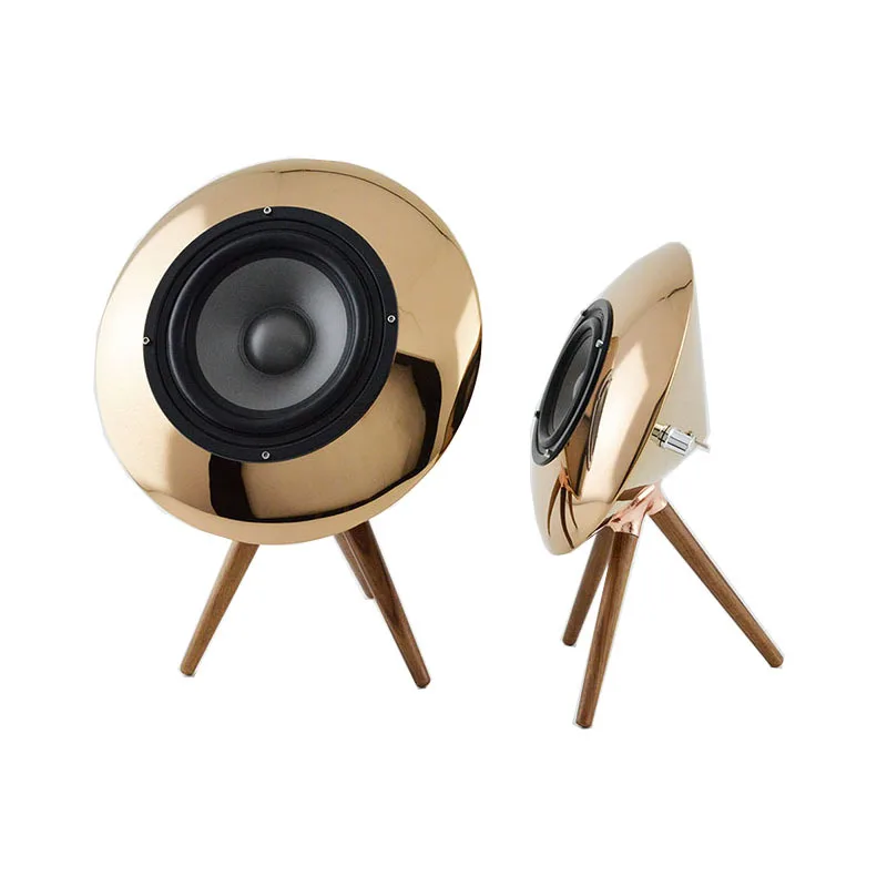 

Modern simple triangle bluetooth speaker ornament subwoofer audio living room decoration
