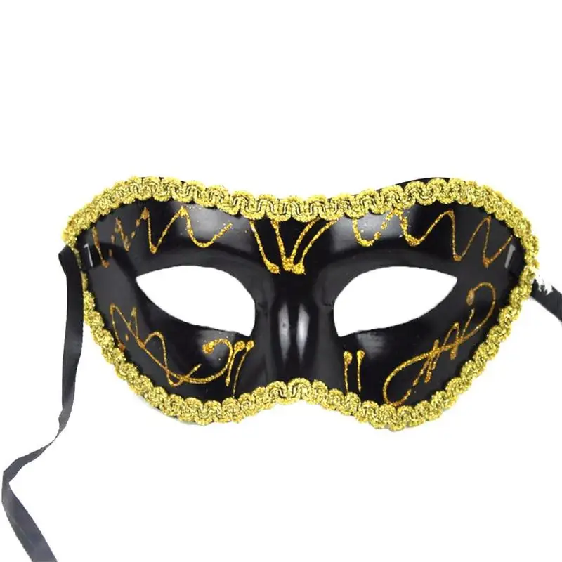 Veneziano Mardi Gras Compleanno Danza Ballo in maschera Maschera di Halloween Costume in maschera Costume da uomo sexy per donna Maschera da ballo