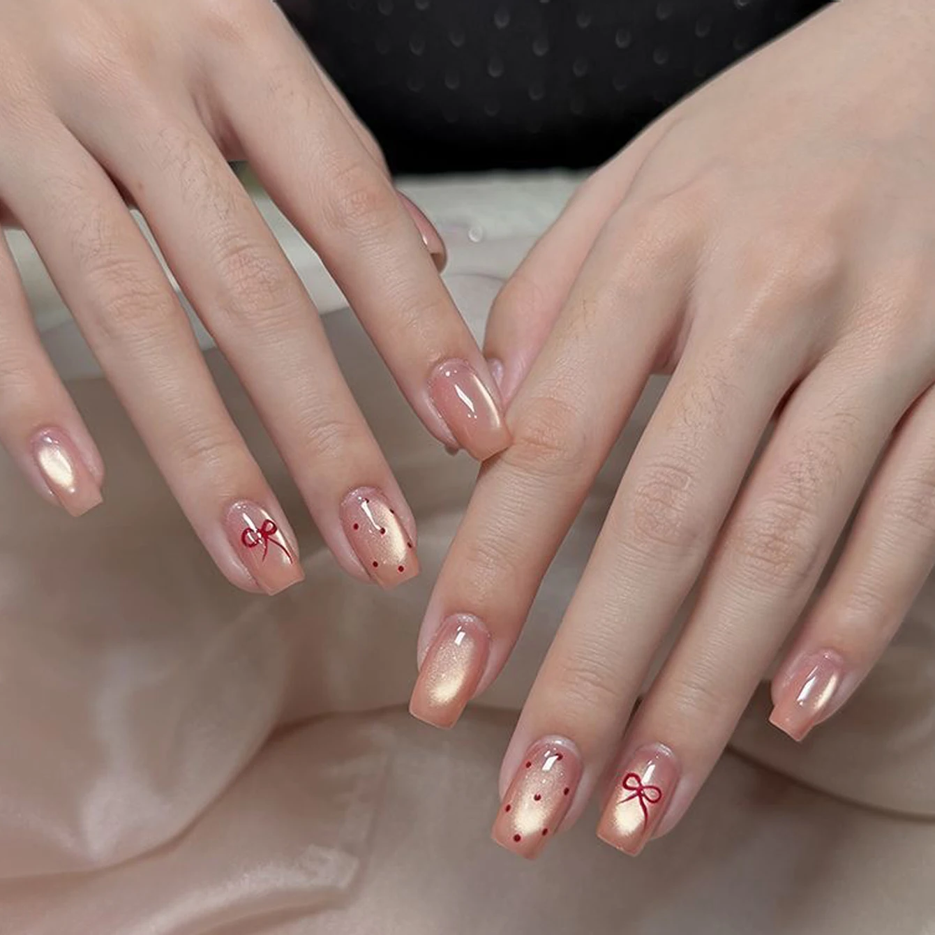 1 Uds ZH otoño Ballet ojo de gato esmalte de uñas de Gel rosa 2025 nuevo temperamento blanqueamiento suministros de uñas