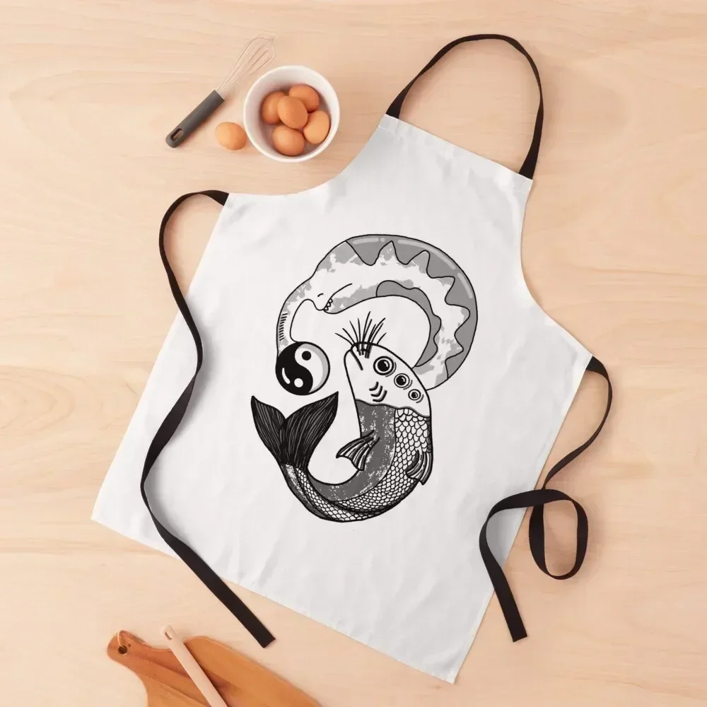 

Fish&Slug Apron House Things For Home And Kitchen Women Kitchen'S Kitchen For Women Woman Work Apron