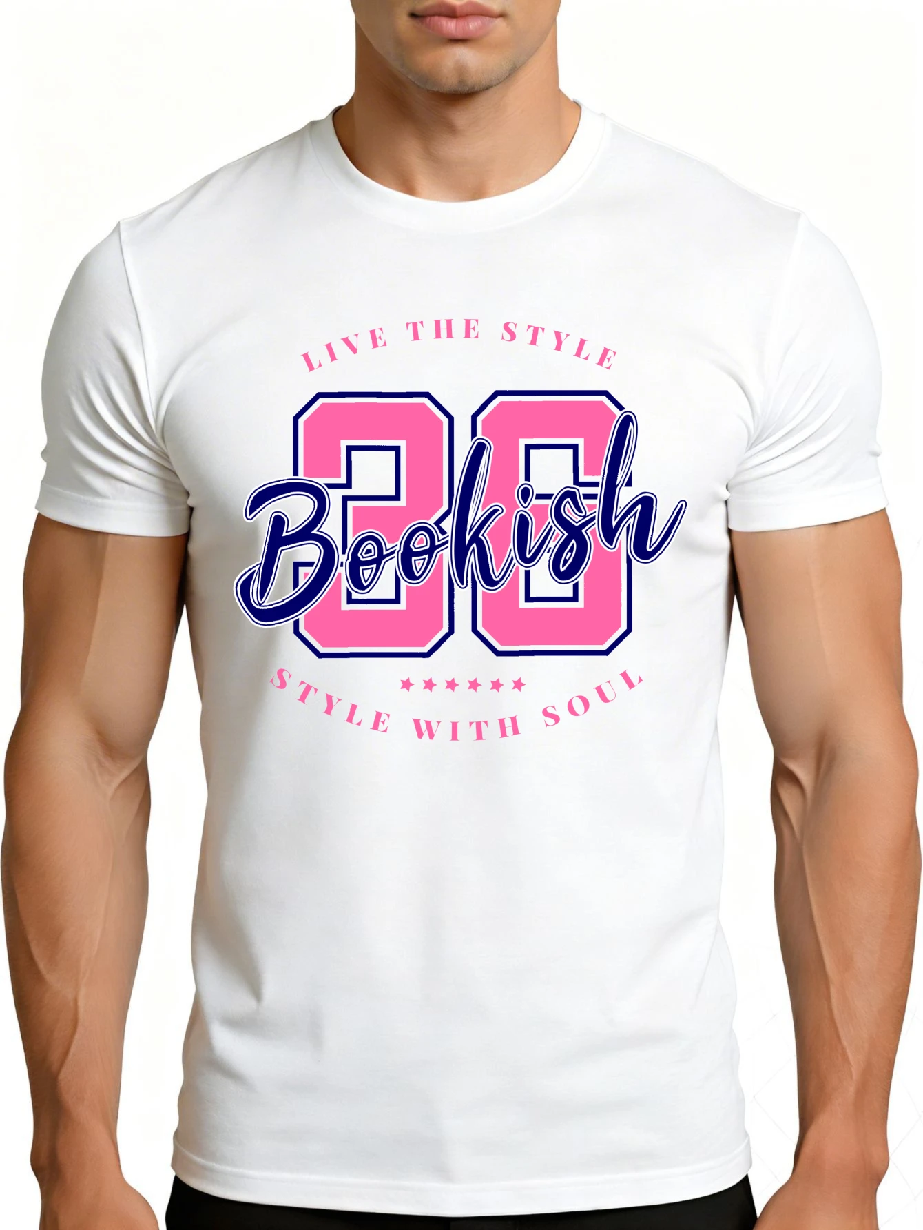 Mens Fashion In The 80S - カジュアルファッションメンズTシャツ、ブックッシュな80年代スタイル、ソウルフルなグラフィックデザイン、夏の着用に最適、本愛好家やトレンドセッターへのギフト