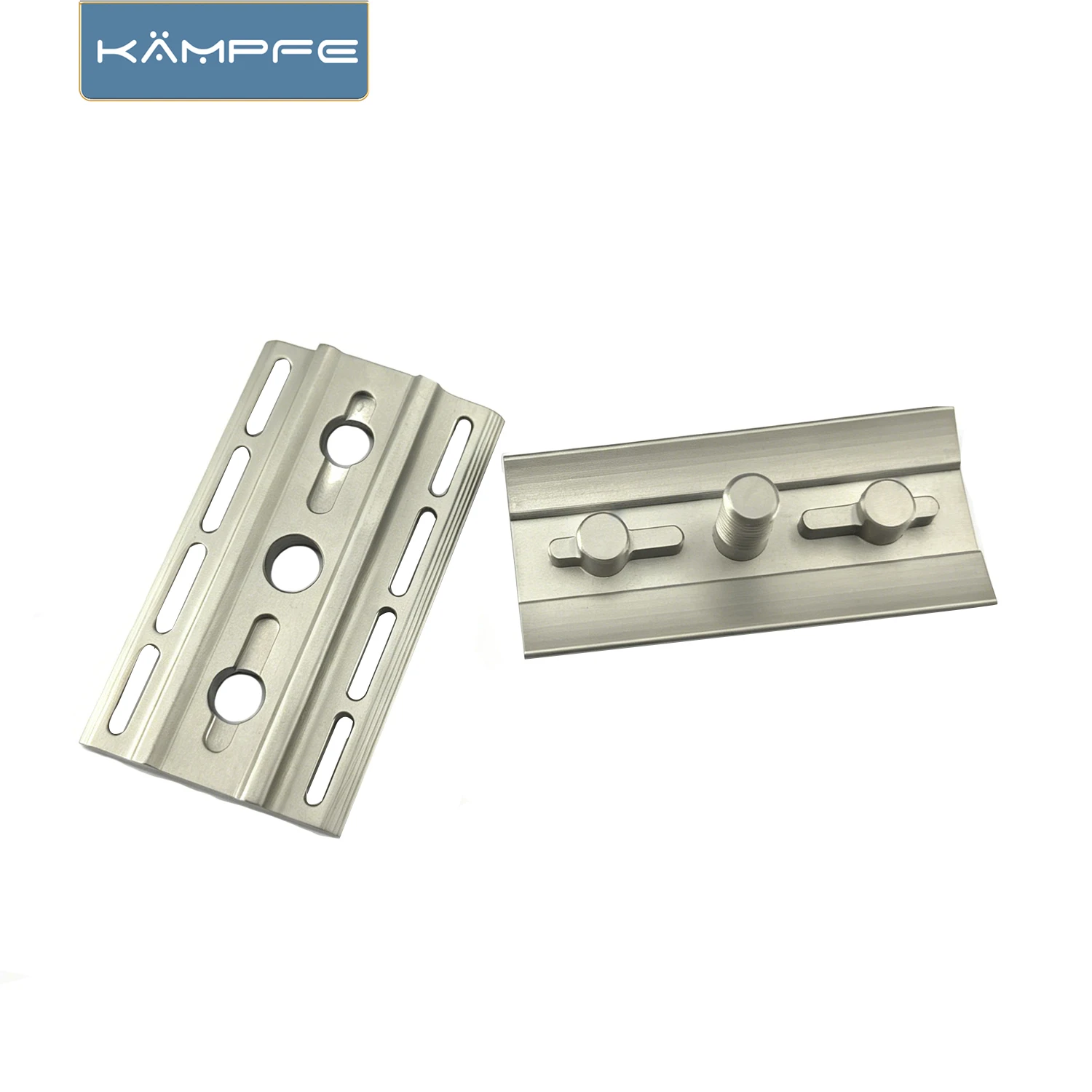 KAMPFE 316 Stainless Steel CNC machining Manual Safety Razor Head 0.90mm gap for wet shave
