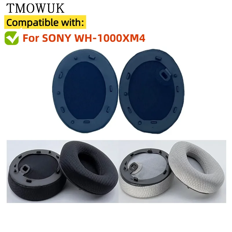 

Replacement Ear pads for SONY WH-1000XM4 Headphones Memory Foam Ear Cushions Earmuff Earpads headset Gamer Leather case
